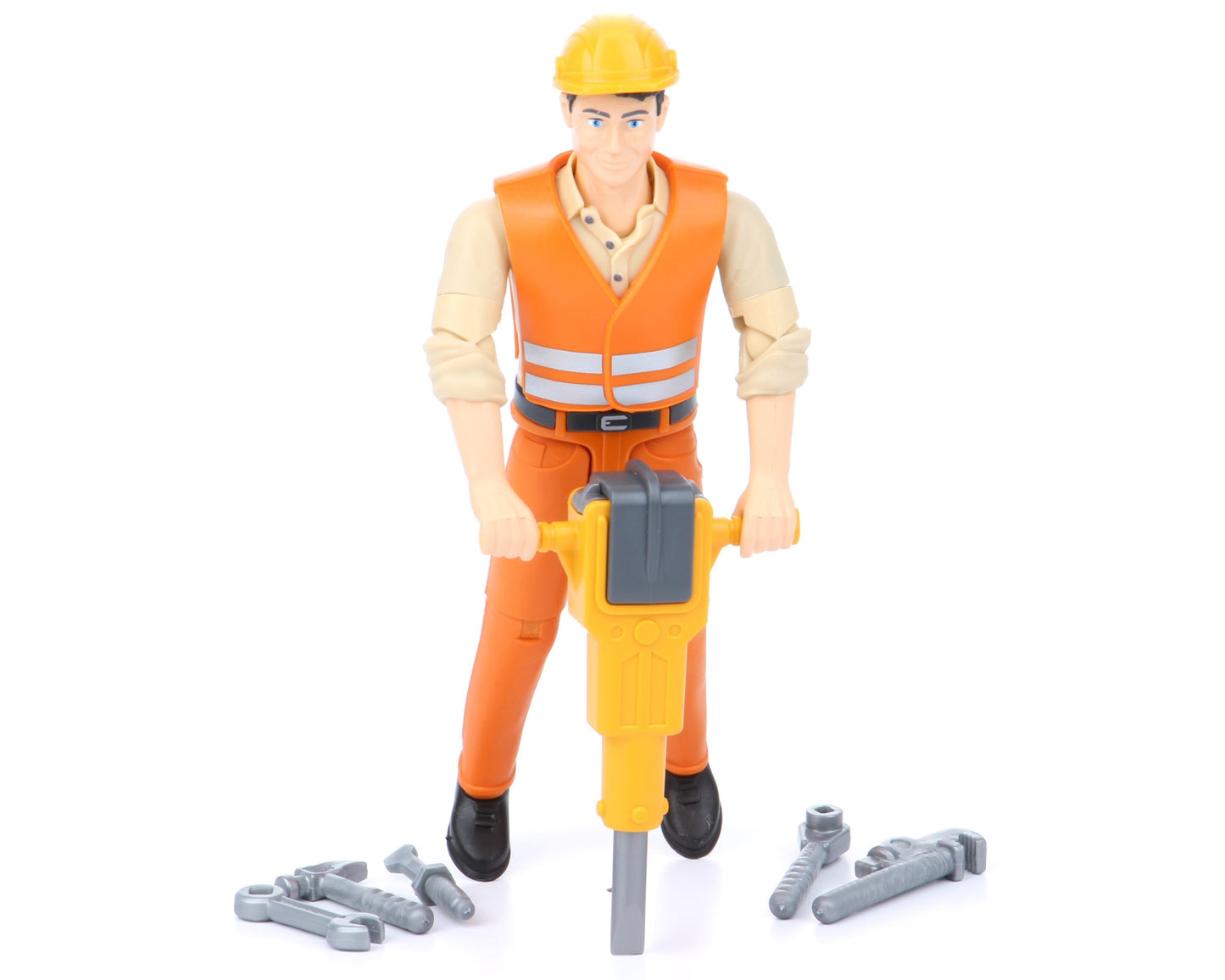 BRUDER 60020 - Figurina constructor cu picamer