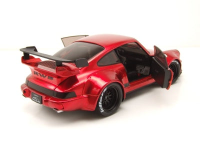 Porsche 911 (964) RWB rosu metalic - 1/18 Solido