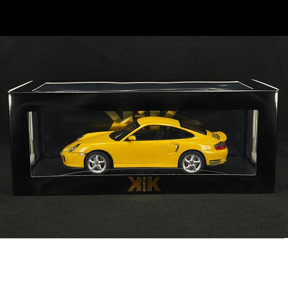 Porsche 911 (996) Turbo 2000 galben - 1/18 KK-Scale
