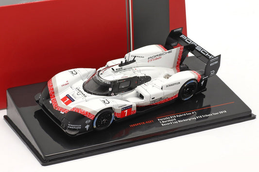 Porsche 919 Hybrid Evo #1 Record lap Nürburgring 2018 Timo Bernhard cu vitrina plexiglass - 1/43 Ixo Models