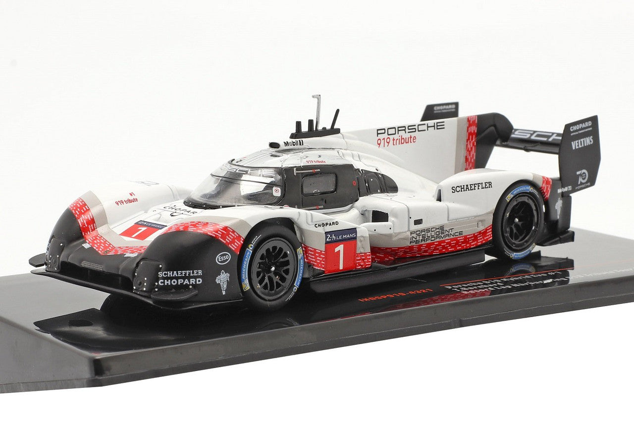 Porsche 919 Hybrid Evo #1 Record lap Nürburgring 2018 Timo Bernhard cu vitrina plexiglass - 1/43 Ixo Models