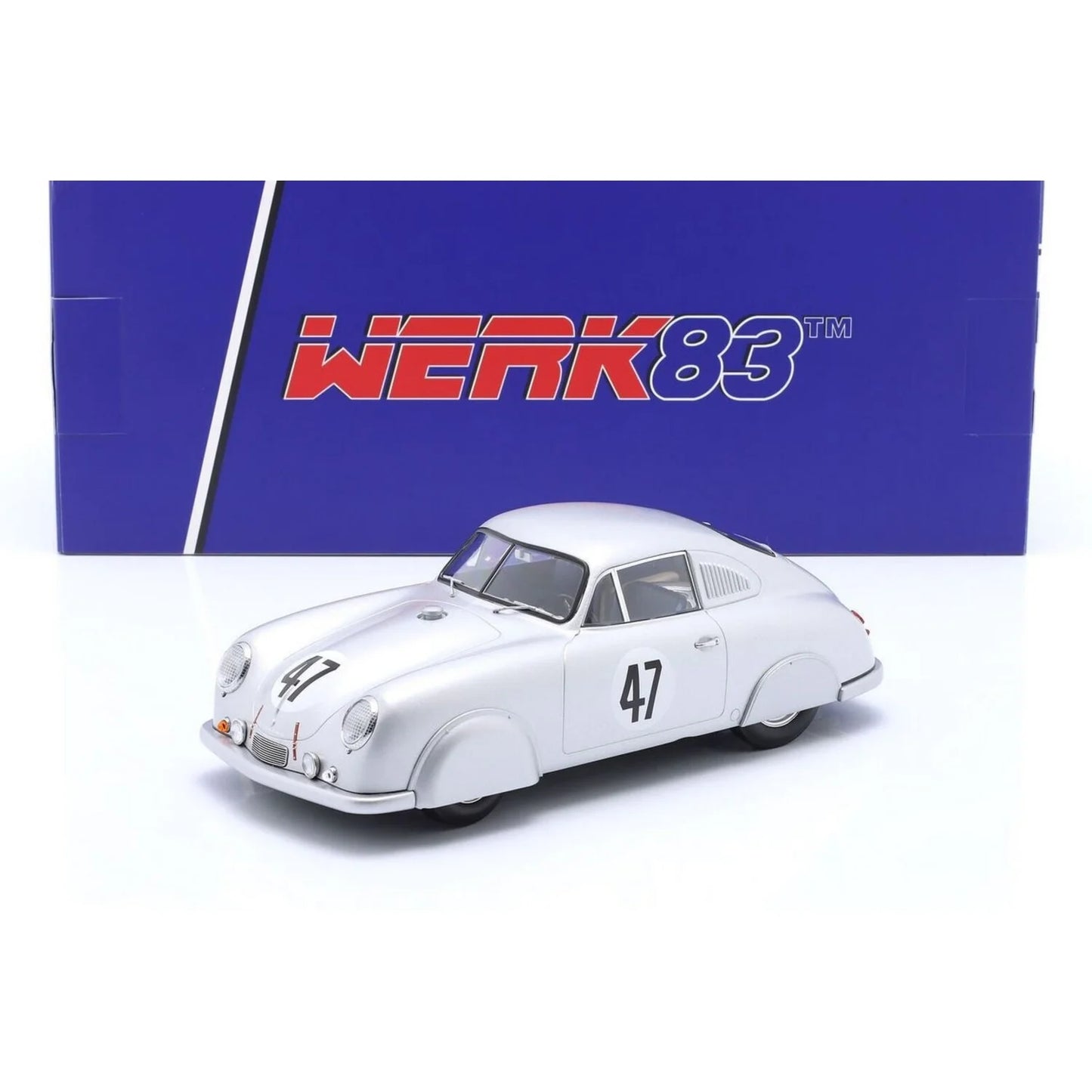 Porsche 356 SL #47 24H LeMans 1951 - 1/18 Werk83