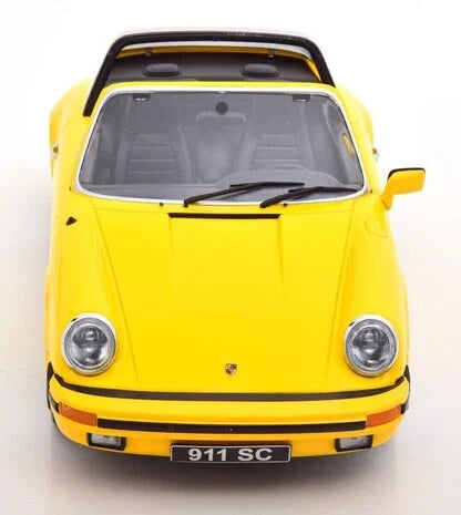 Porsche 911 SC Targa 1978 galben - 1/18 KK-Scale