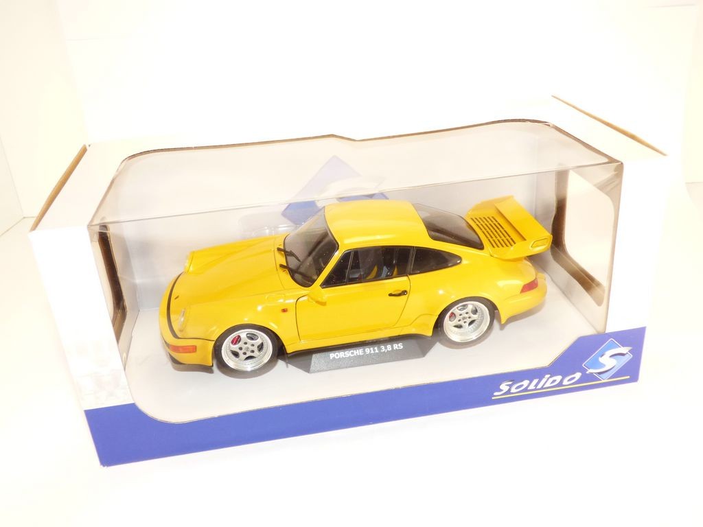 Porsche 911 3.8 RS 1990 galben - 1/18 Solido