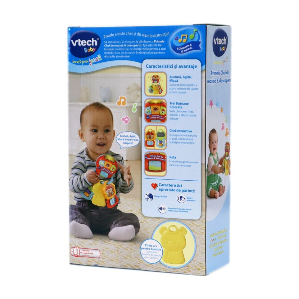 Jucarie bebelusi Vtech - Primele Chei de masina