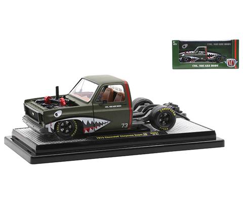 Chevrolet Cheyenne Super 10 1973 Col. Square Body - 1/24 M2 Machines