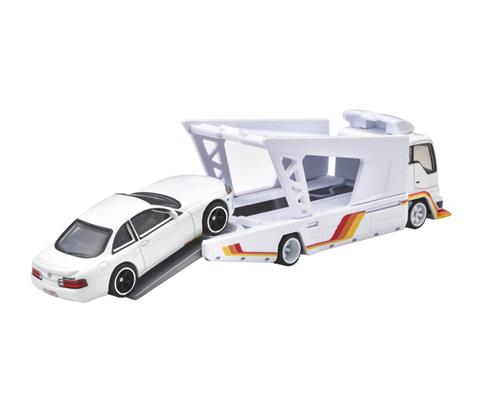 Transportor Kousoku Hauler si Toyota Soarer - 1/64 Hot Wheels Premium