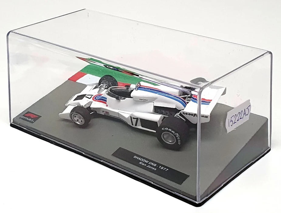 Formula 1 Shadow DN8 1977 #17 Alan Jones cu vitrina plexiglass - 1/43 Edicola