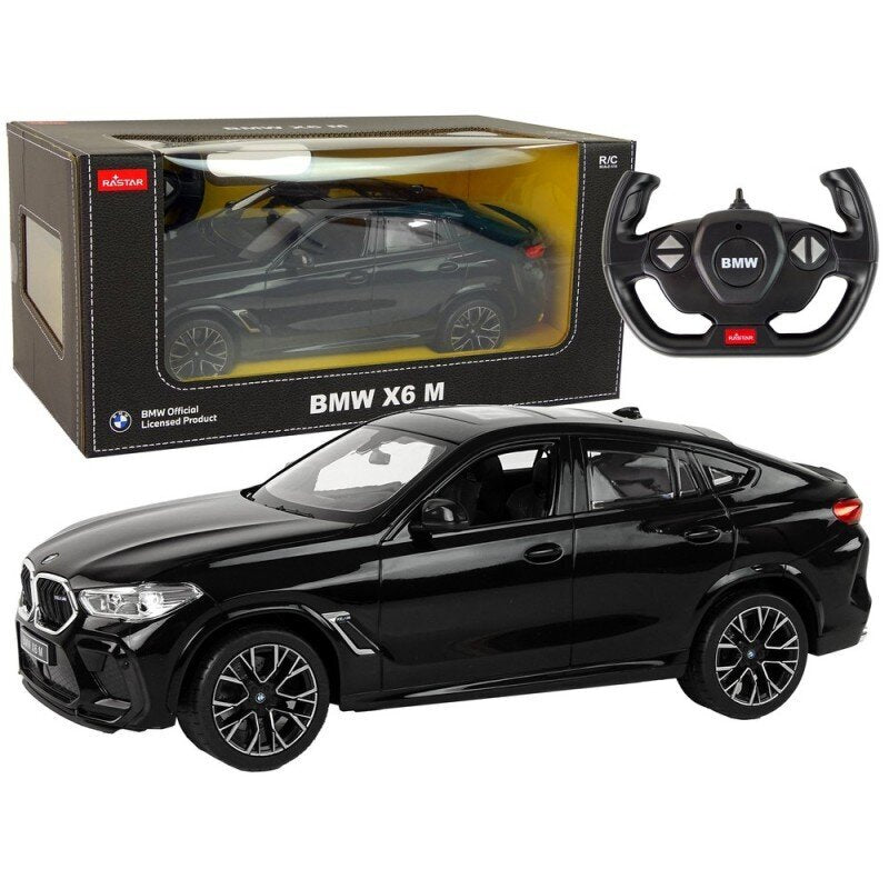 BMW X6 M negru cu telecomanda - 1/14 Rastar