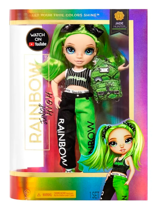 Papusa Rainbow Junior High - JADE HUNTER 24 cm