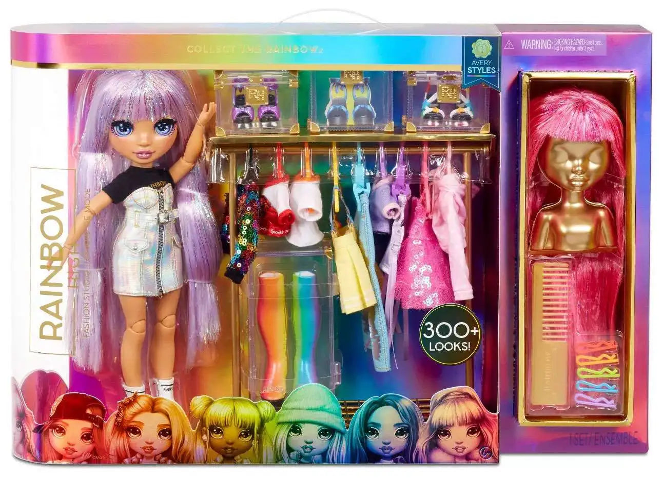 Papusa Rainbow High Fashion Studio - Avery Styles