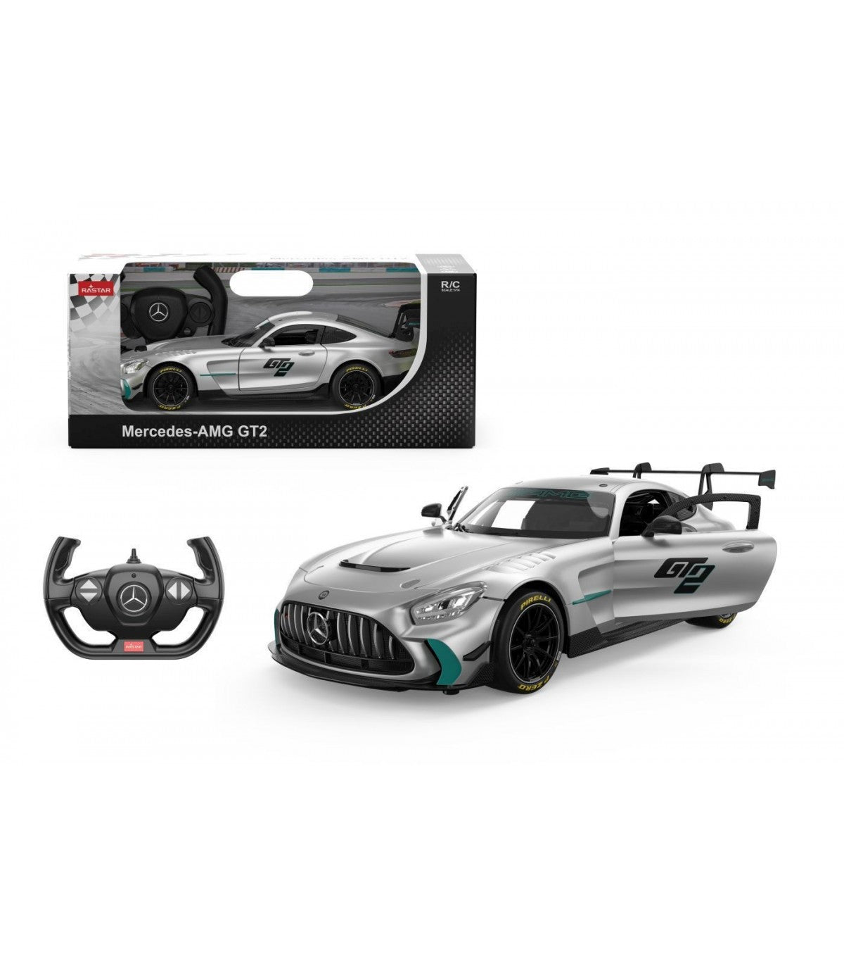 Mercedes AMG GT2 cu telecomanda - 1/14 Rastar