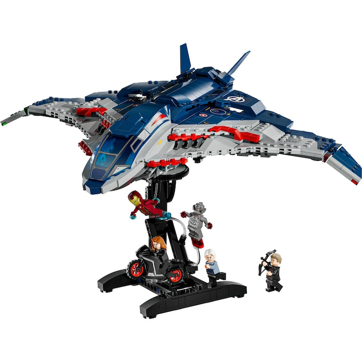 LEGO Marvel 76325 - Quinjet din Razbunatorii: Sub semnul lui Ultron (1131 piese)