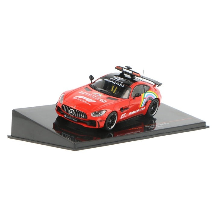 Mercedes-Benz AMG GT-R Safety Car 2020 rosu/curcubeu - 1/43 Ixo Models