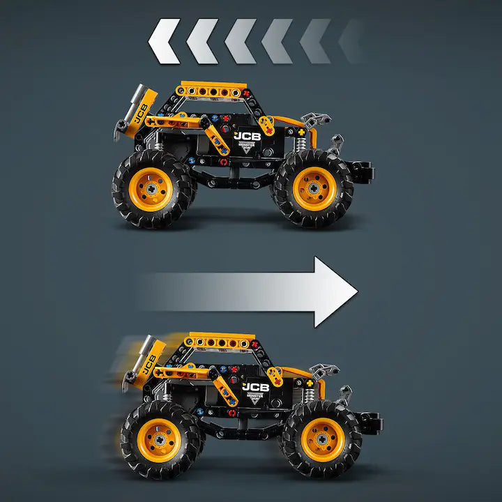 LEGO Technic 42199 - Monster Jam DIGatron cu pull-back (218 piese)