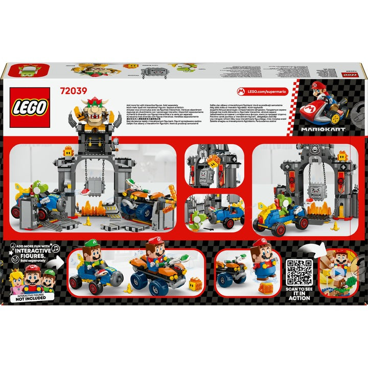 LEGO Super Mario 72039 - Mario Kart – Castelul lui Bowser (1068 piese)