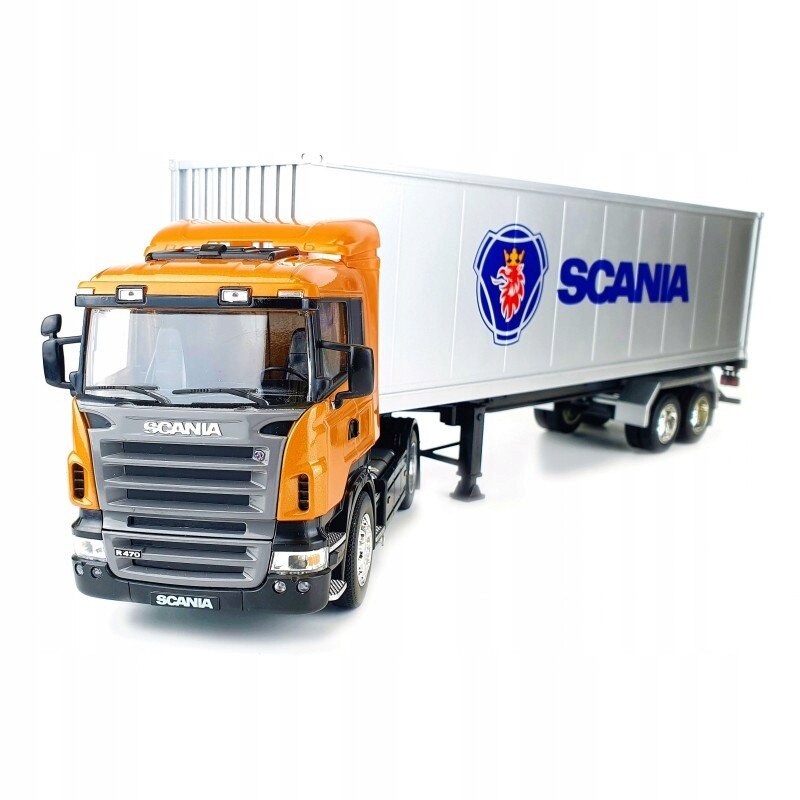 Camion Cap Tractor Scania cu remorca - 1/32 Welly