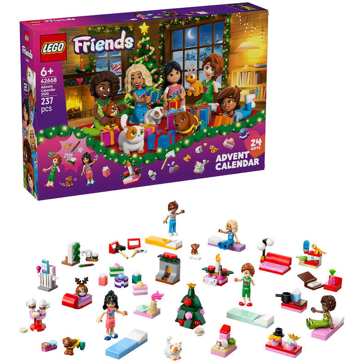 LEGO Friends 42668 - Calendar de advent (237 piese)