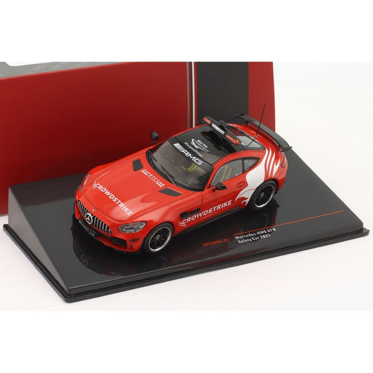 Mercedes-Benz AMG GT-R Safety Car 2021 cu vitrina plexiglass - 1/43 Ixo Models