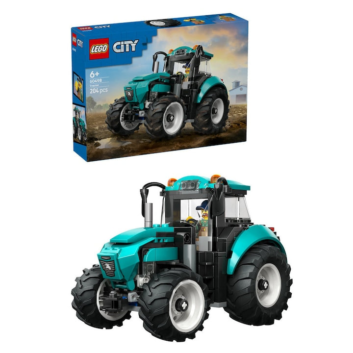 LEGO City 60498 - Tractor agricol (204 piese)