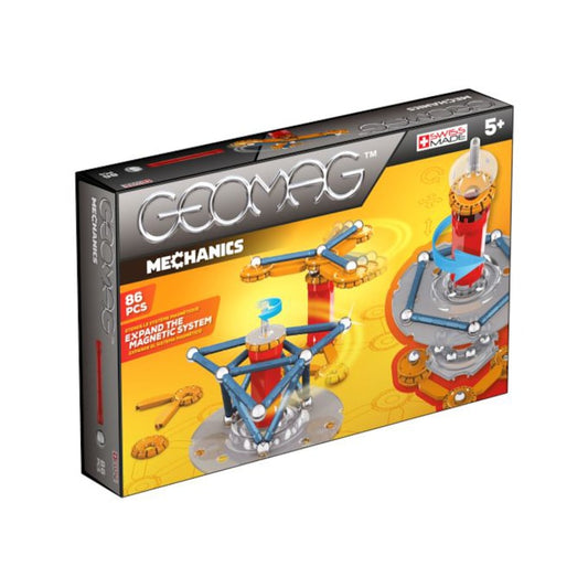 Jucarie de constructie Geomag Mechanics - 86 Piese
