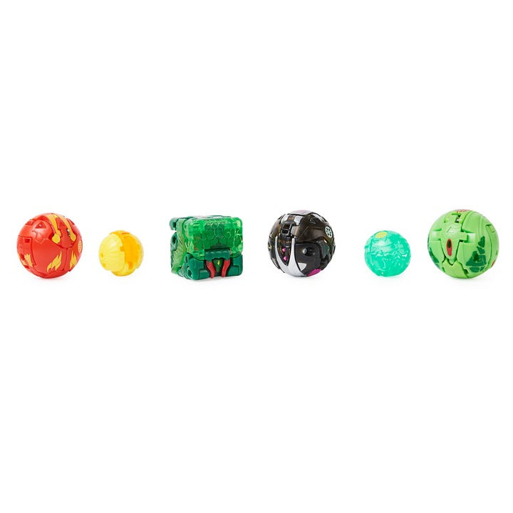 Set 6 Figurine Bakugan Evolutions - Battle Strike, Dragonoid, Arcleon, Sectanoid si Nillious