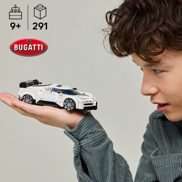 LEGO Speed Champions 77240 - Hipermasina sport Bugatti Centodieci (291 piese)