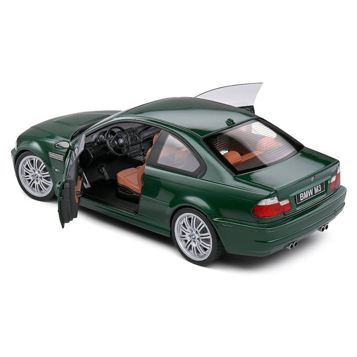 BMW E46 M3 verde 2000 - 1/18 Solido