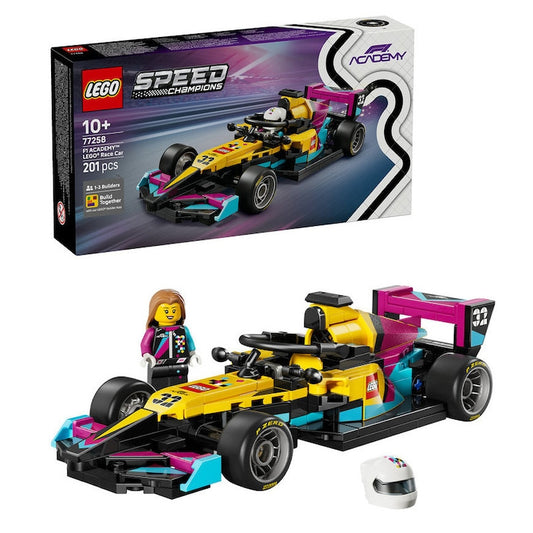 LEGO Speed Champions 77258 - Masina de curse LEGO F1 ACADEMY (201 piese)
