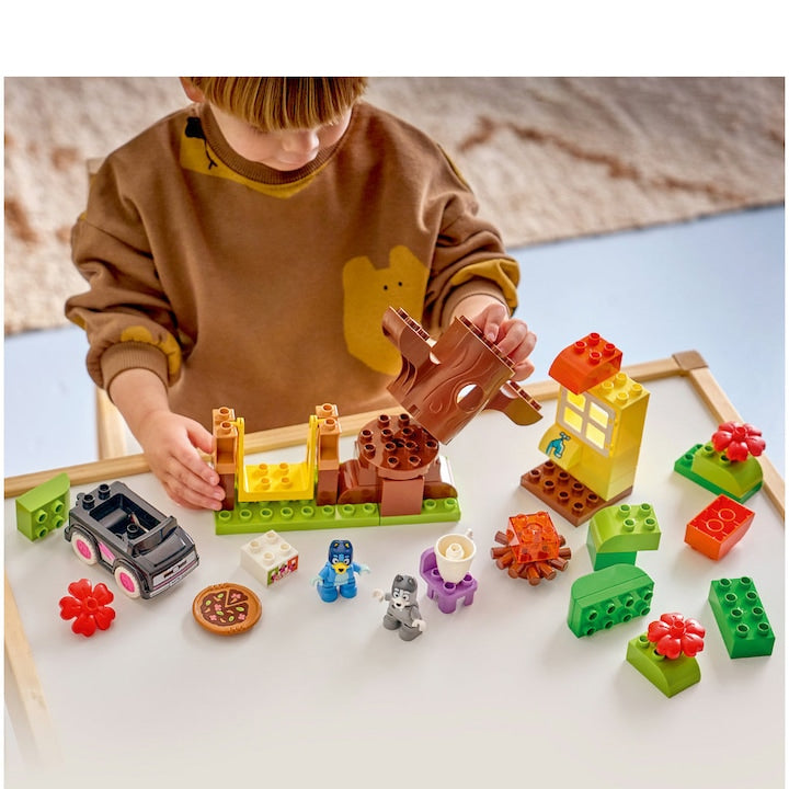 LEGO DUPLO 10469 - Muffin Si Blue, fetele care aduc pizza (44 piese)