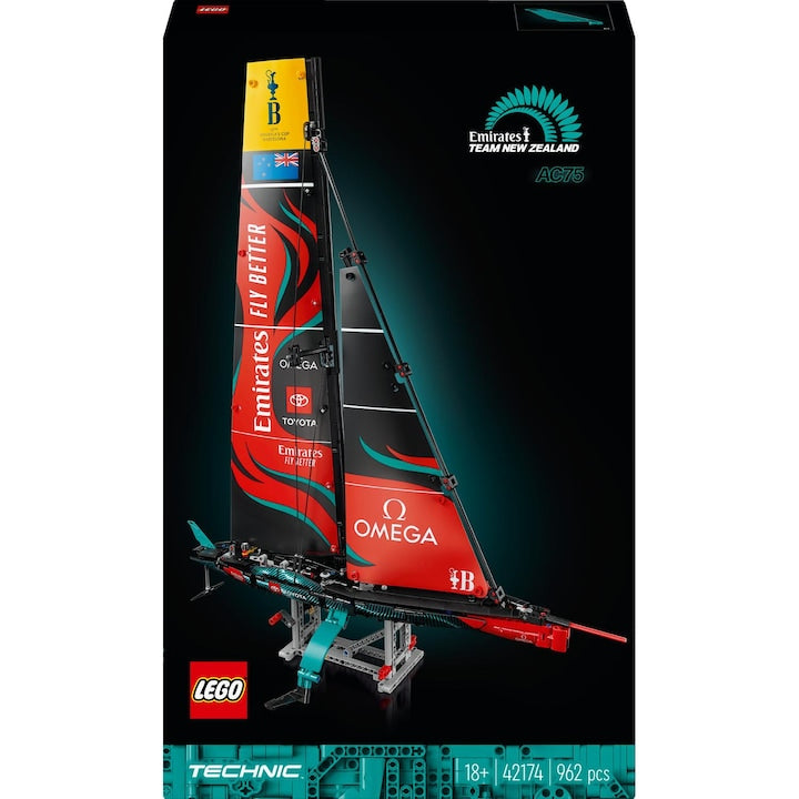 LEGO Technic 42174 - Iahtul Emirates Team New Zealand AC75 (962 piese)