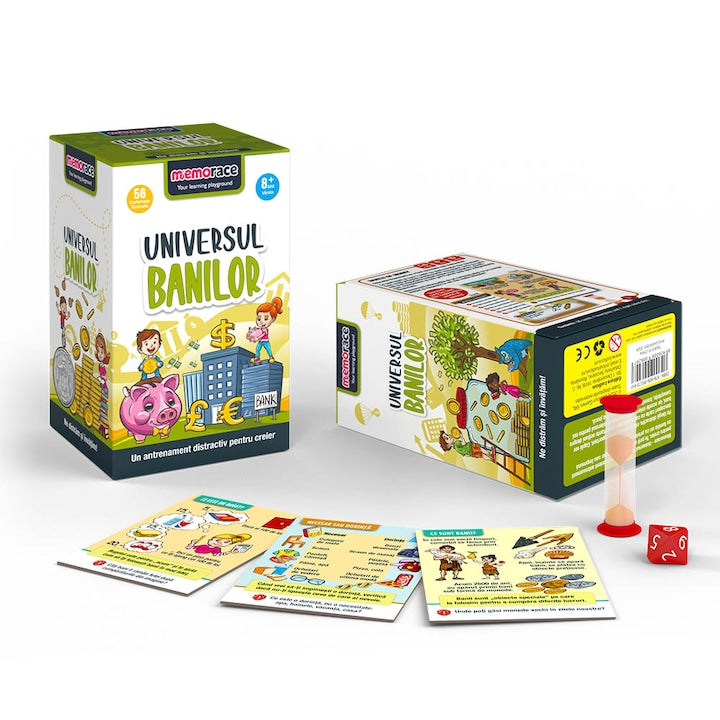 Joc educativ MemoRace - Universul Banilor