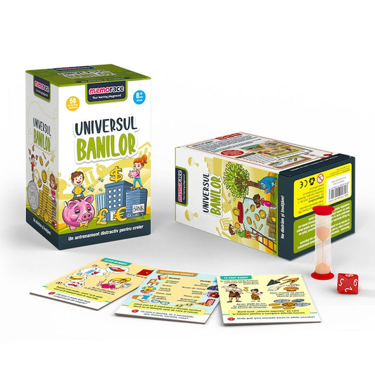 Joc educativ MemoRace - Universul Banilor