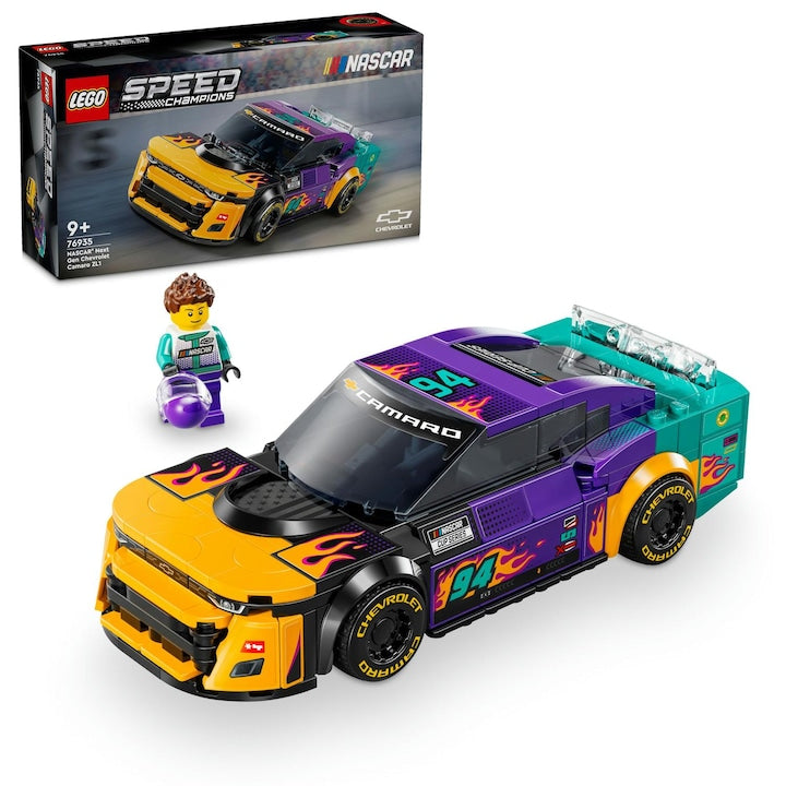 LEGO Speed Champions 76935 - NASCAR® Next Gen Chevrolet Camaro ZL1 (328 piese)