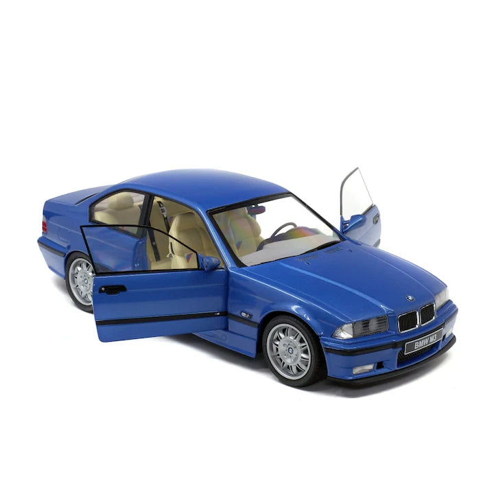 BMW M3 E36 albastru 1990 - 1:18 Solido