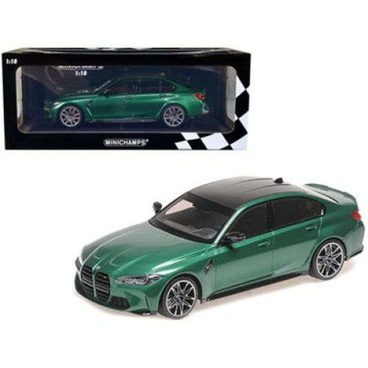 BMW M3 2020 green metallic 1of 800 pcs - 1/18 Minichamps