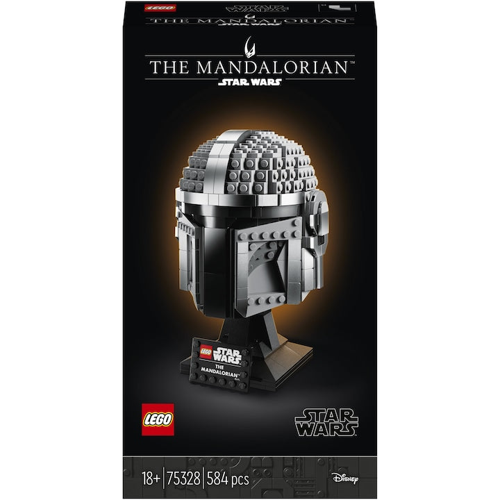 LEGO Star Wars 75328 - Casca Mandalorian (584 piese)