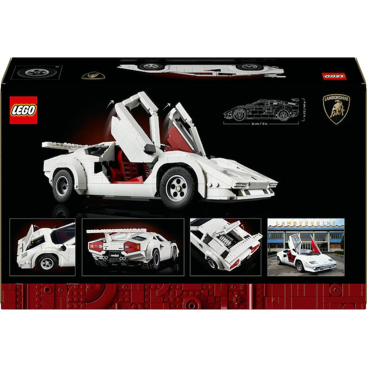 LEGO Icons 10337 - Lamborghini Countach 5000 Quattrovalvole (1506 piese)