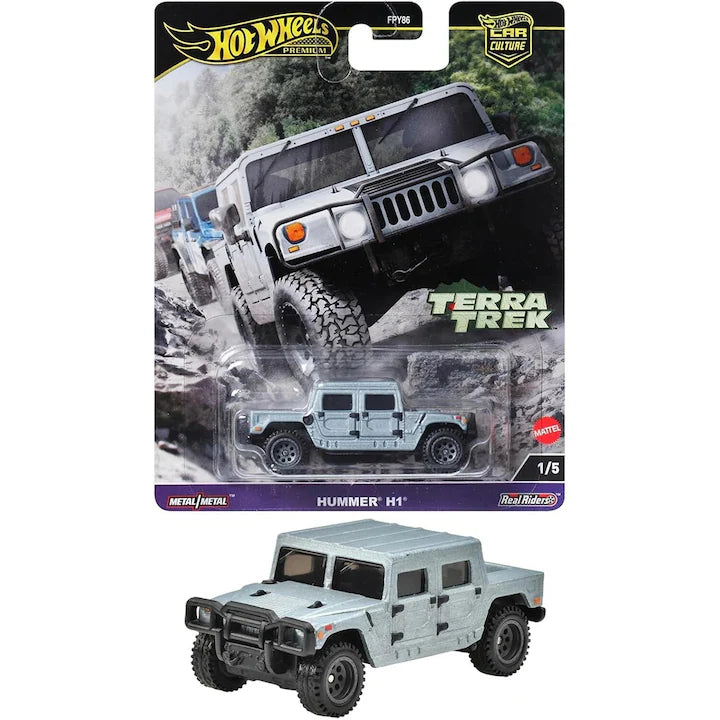 Masinuta metalica Hummer H1 - 1/64 HW Premium