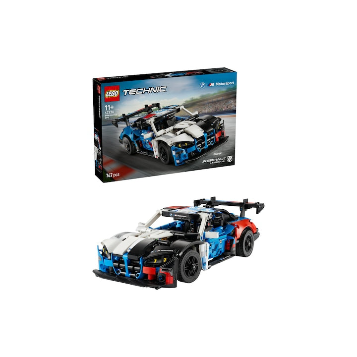 LEGO Technic 42226 -  Masina de curse BMW M4 GT3 EVO (747 piese)