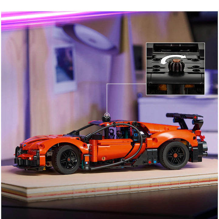 LEGO Technic 42222 - Hipermasina Bugatti Chiron Pur Sport (771 piese)