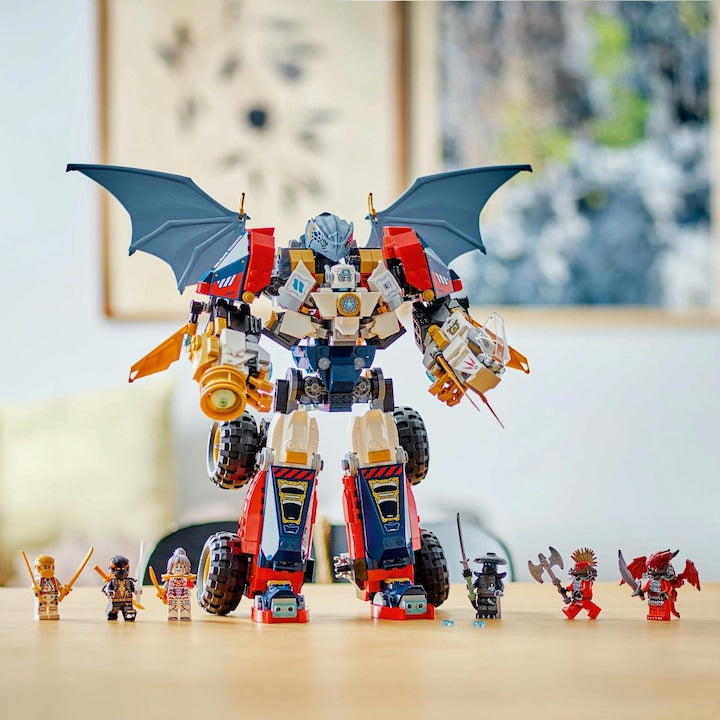 LEGO Ninjago 71834 - Ultrarobotul combinat al lui Zane (1187 piese)