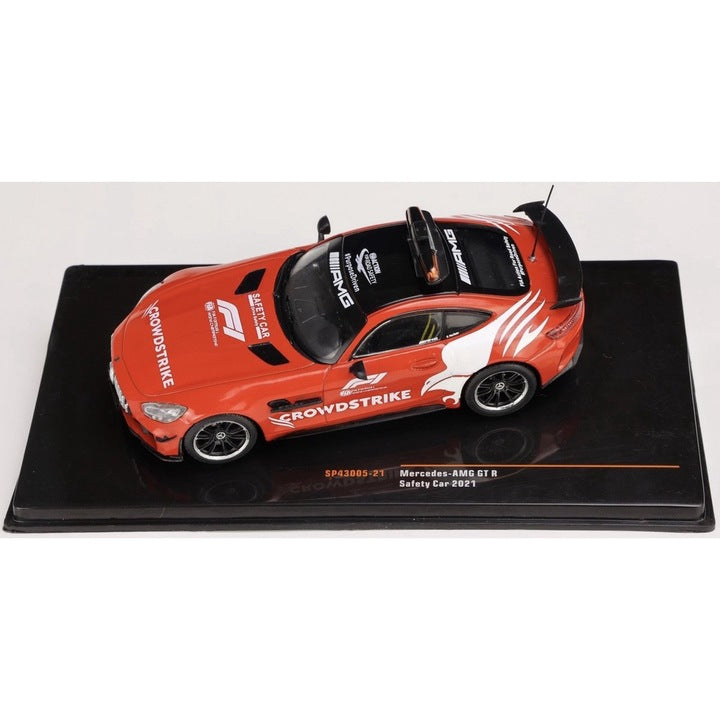 Mercedes-Benz AMG GT-R Safety Car 2021 cu vitrina plexiglass - 1/43 Ixo Models