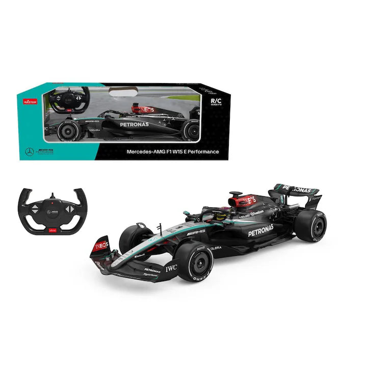 Masinuta Formula 1 Mercedes-AMG F1 W15 E Performance cu telecomanda - 1/12 Rastar