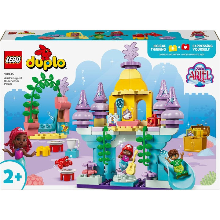 LEGO DUPLO Disney 10435 - Palatul subacvatic magic al lui Ariel (116 piese)