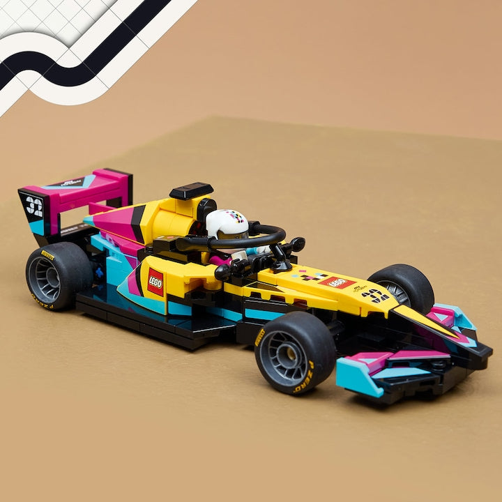 LEGO Speed Champions 77258 - Masina de curse LEGO F1 ACADEMY (201 piese)