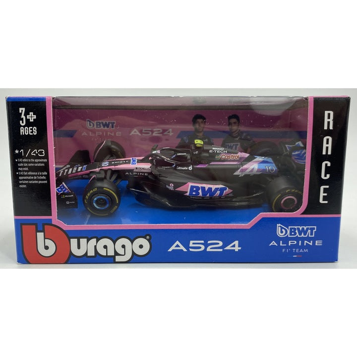 Formula 1 Alpine A524 BWT #10 Pierre Gasly - 1/43 Bburago