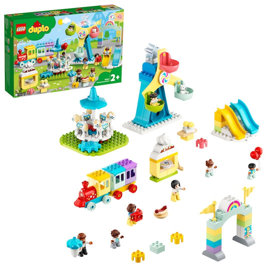 LEGO DUPLO 10956 - Parc de distractii (95 piese)