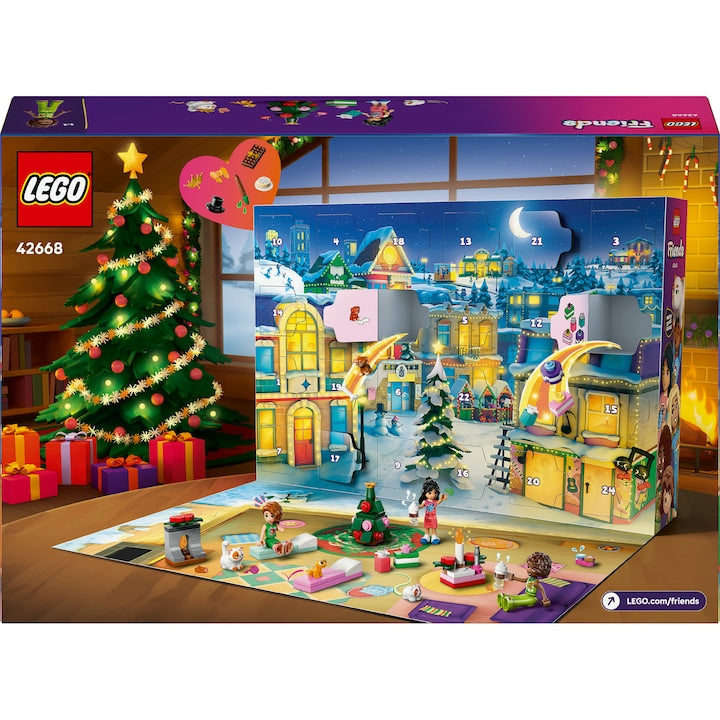 LEGO Friends 42668 - Calendar de advent (237 piese)