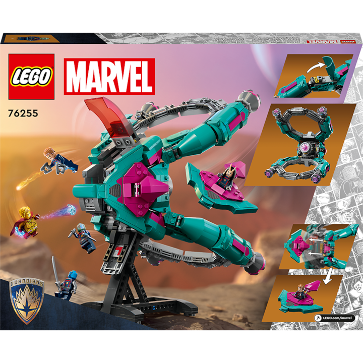 LEGO Marvel 76255 - Nava noilor Gardieni (1108 piese)